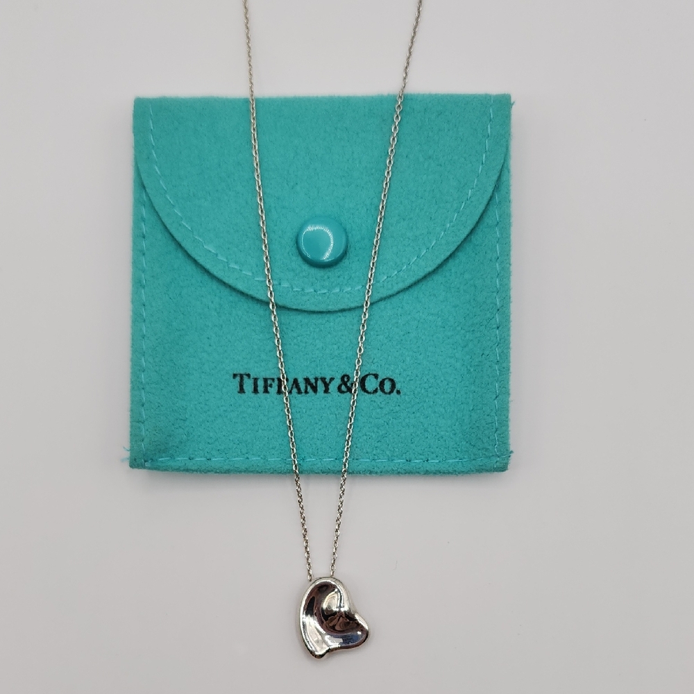 Tiffany & Co. Silver Heart Pendant Necklace
